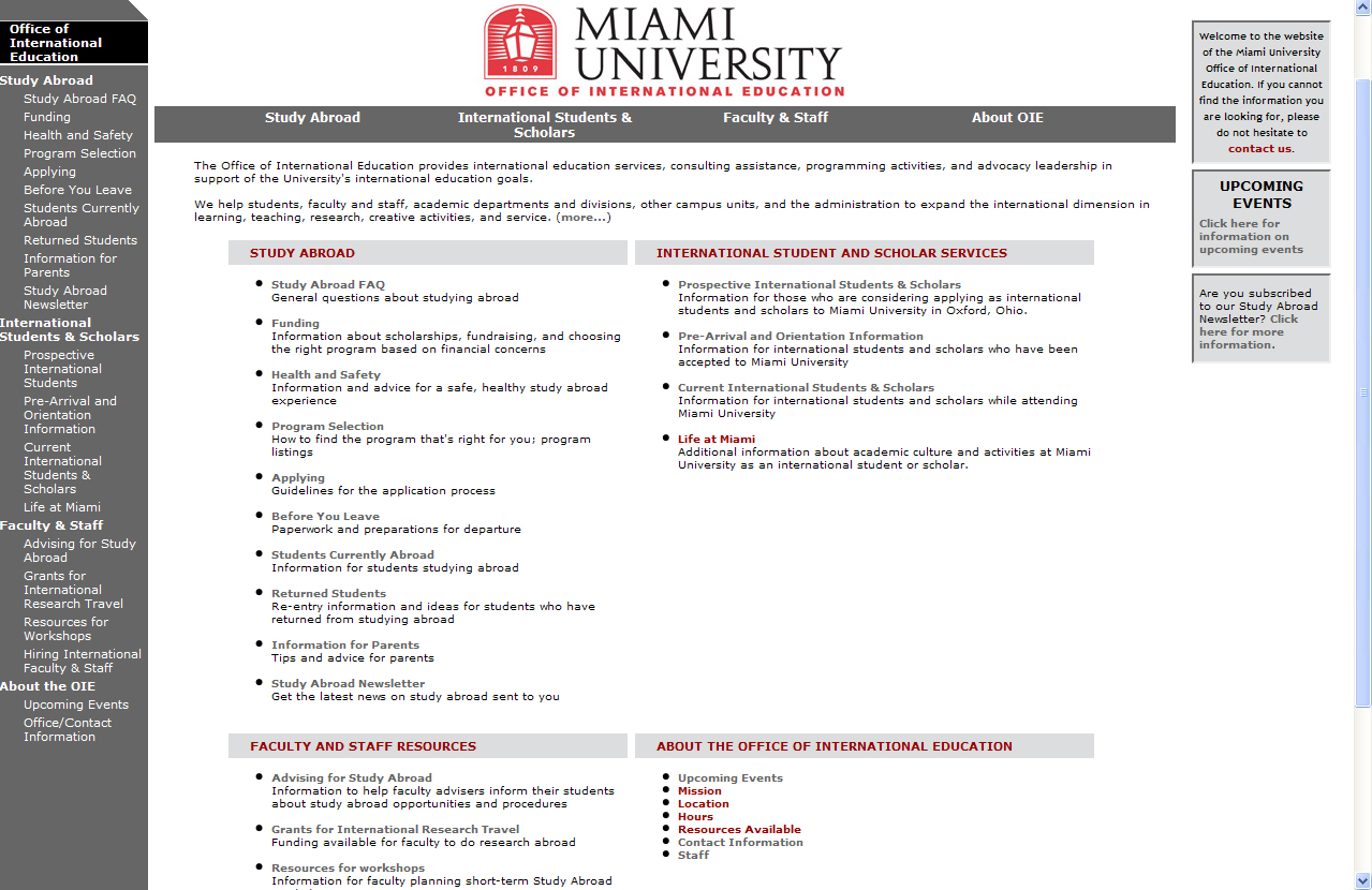 OIE website